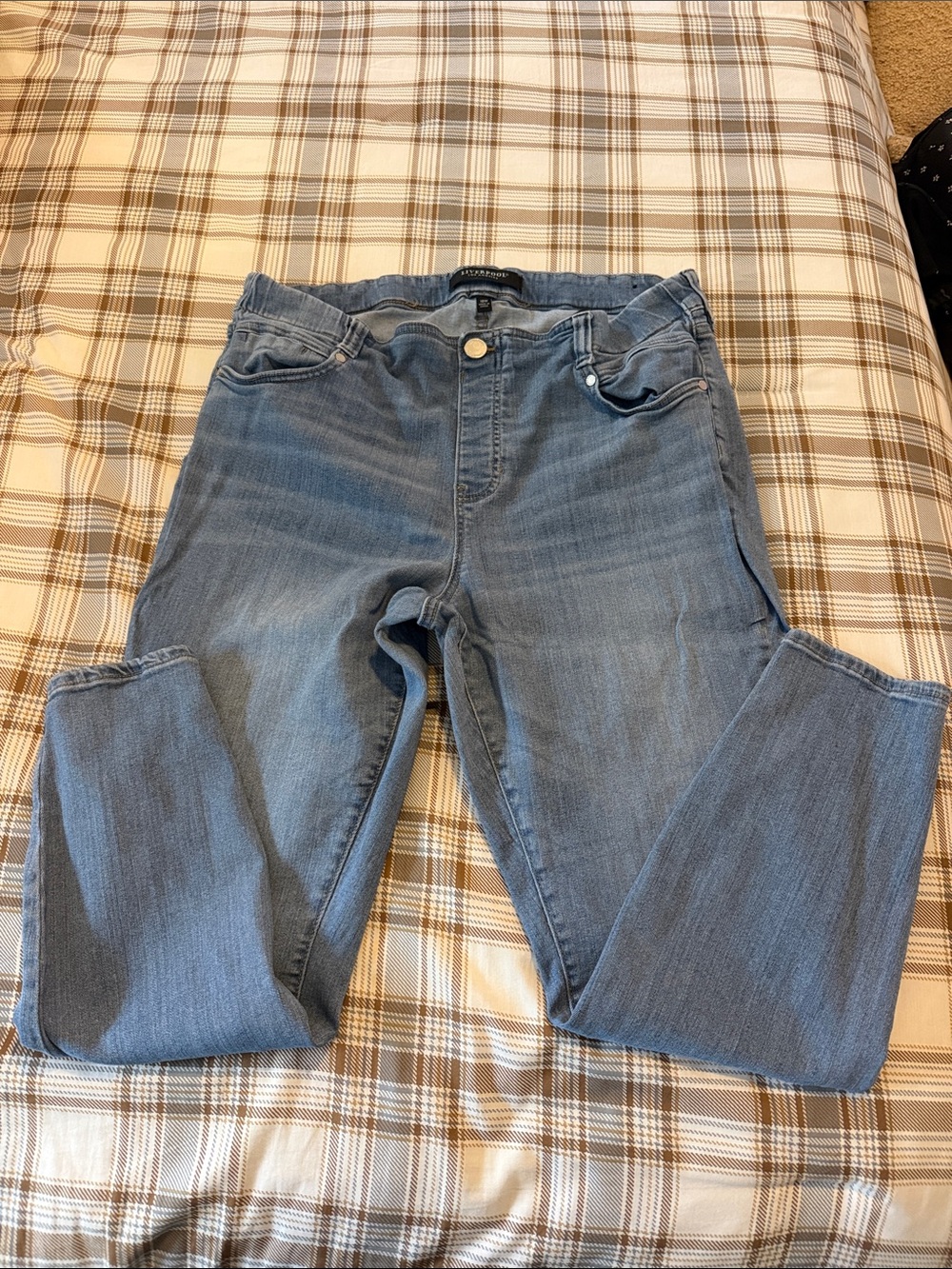 Liverpool Women's Skinny Jeans in Light Blue Wash